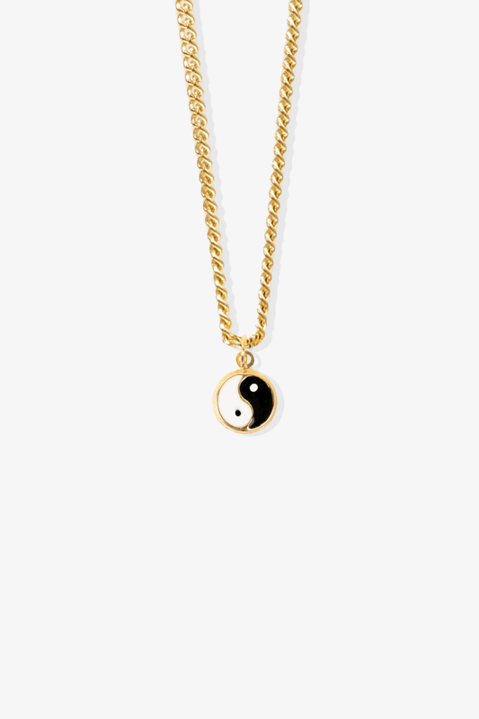 Yin Yang Pendant 14k REAL Gold - Eat.Read.Love.