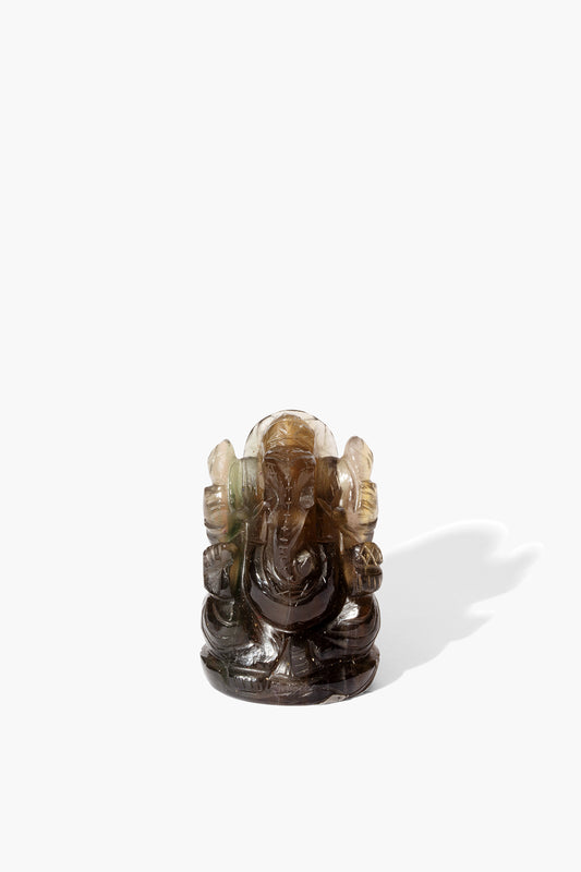 Fluorite Ganesha Statue