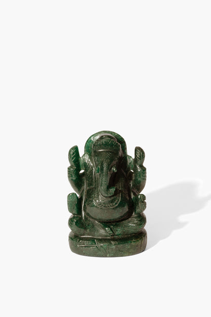 Nephrite Jade Ganesha Statue