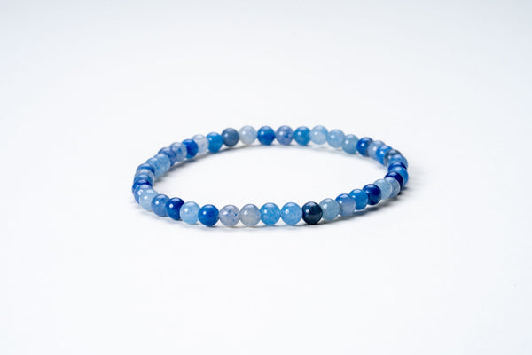 Sodalite 4mm Beaded Bracelet.