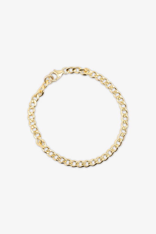 Gold Filled Curb Link Bracelet