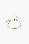 Pyrite Threaded Bezel Bracelet