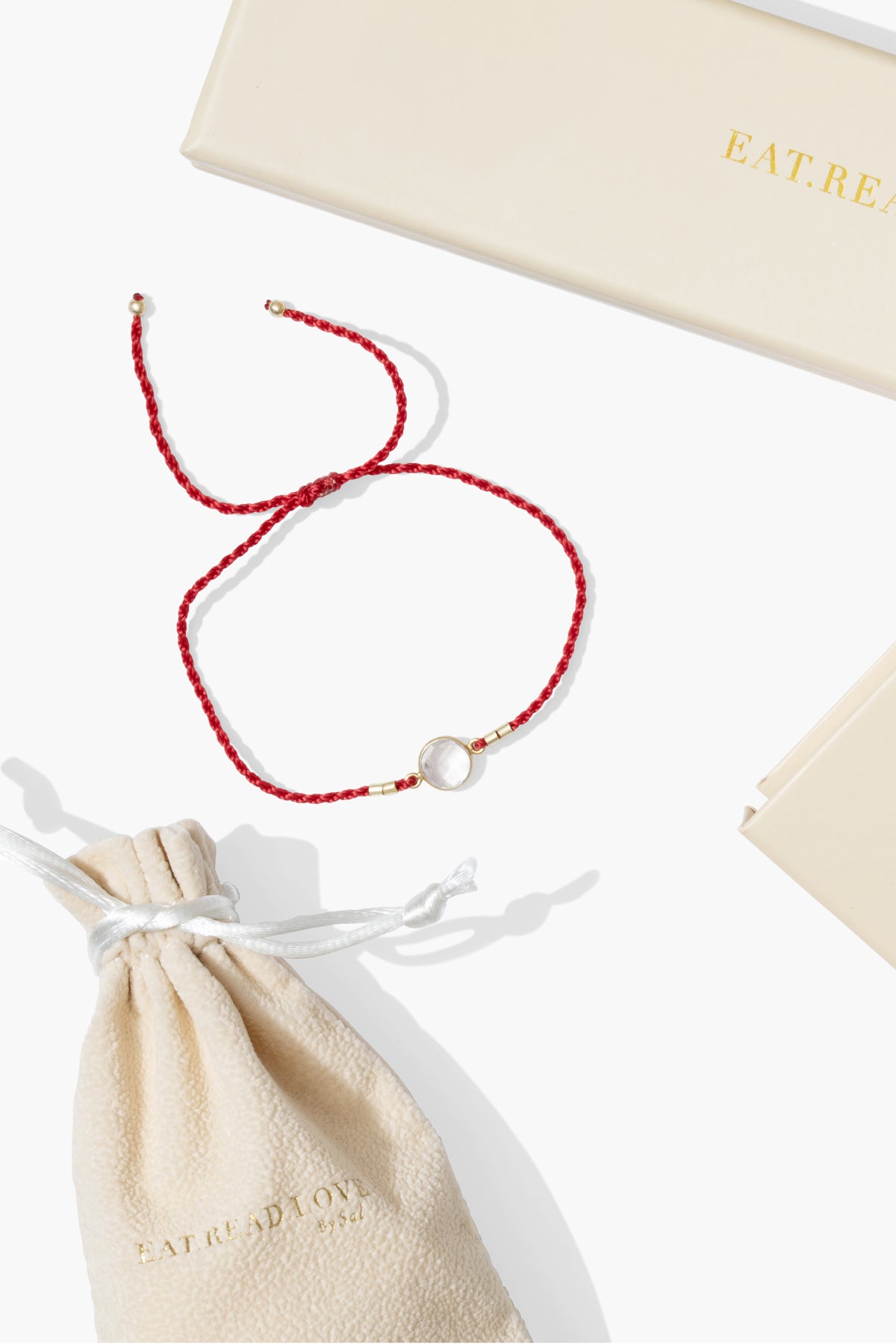 Clear Quartz Threaded Bezel Bracelet
