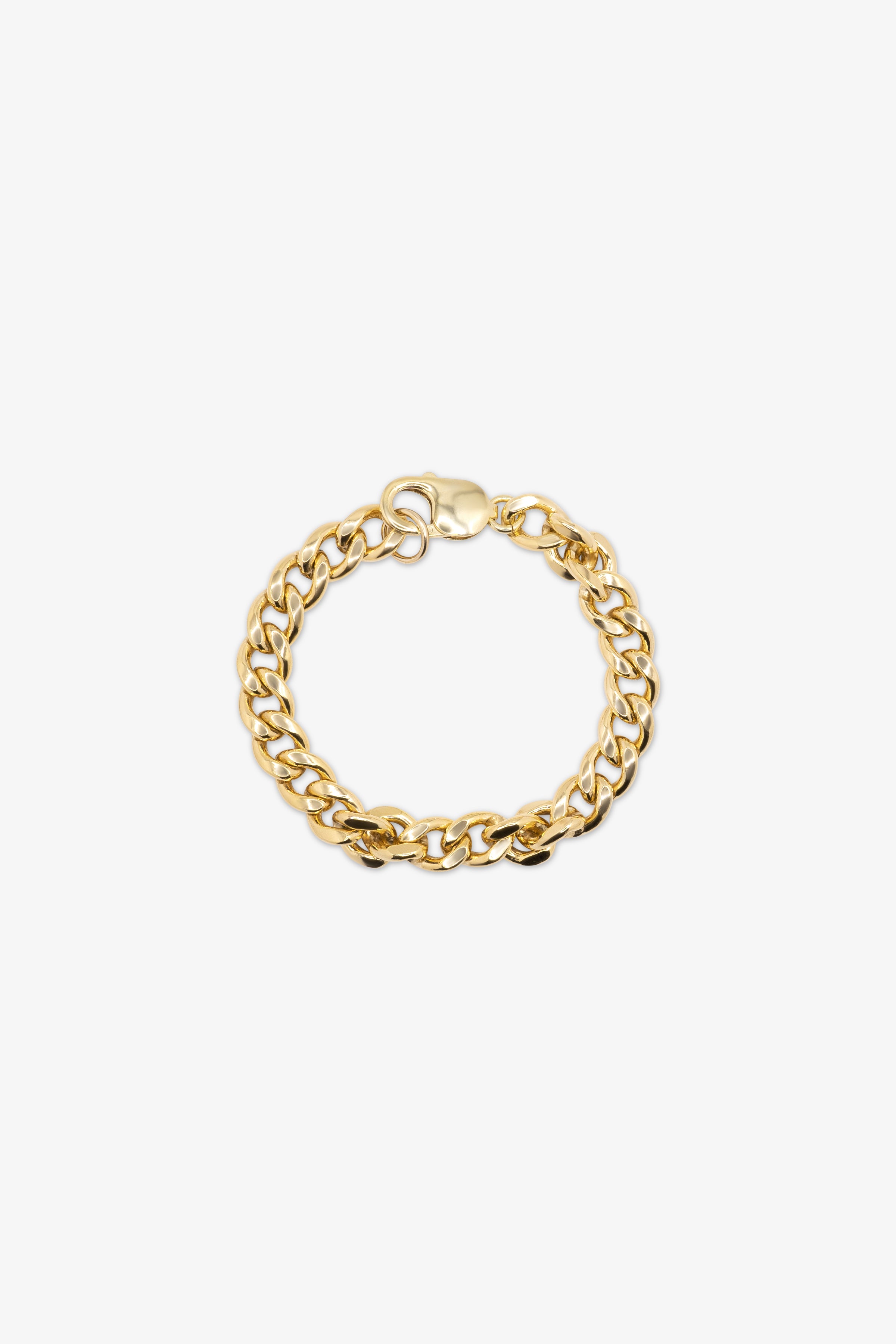 Gold Filled Yellow Flat Curb Bracelet