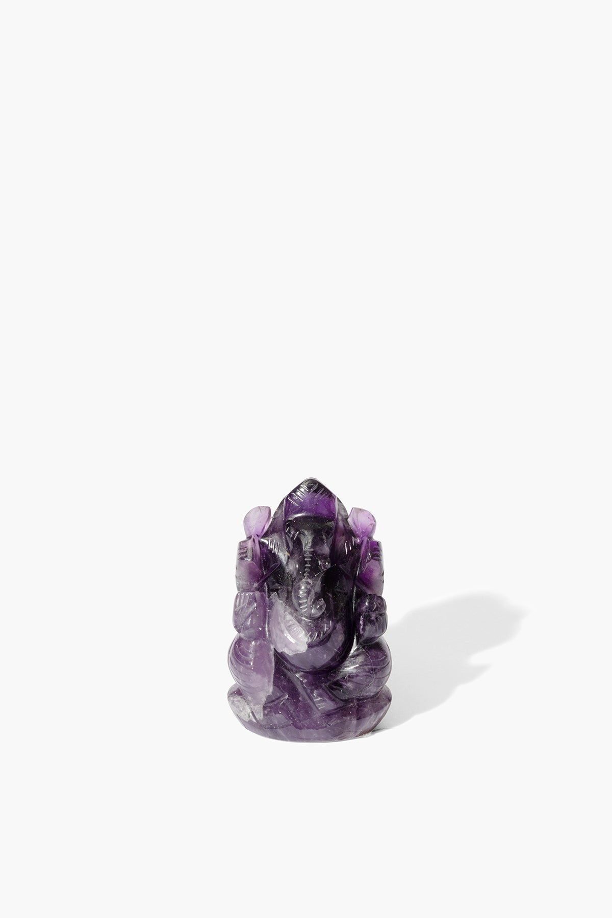 Amethyst Ganesha Statue - Eat.Read.Love.